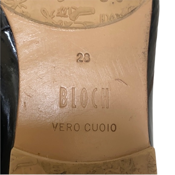 Bloch Girls Cha Cha Patent Leather Ballet Flats Slip On dance shiny shoes - Picture 5 of 8